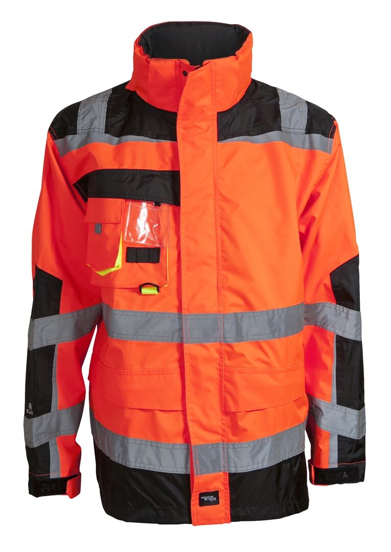 ELKA Warnschutz-Parka Visible Xtreme Gr. 5XL orange/black Gr. 5XL 086004R