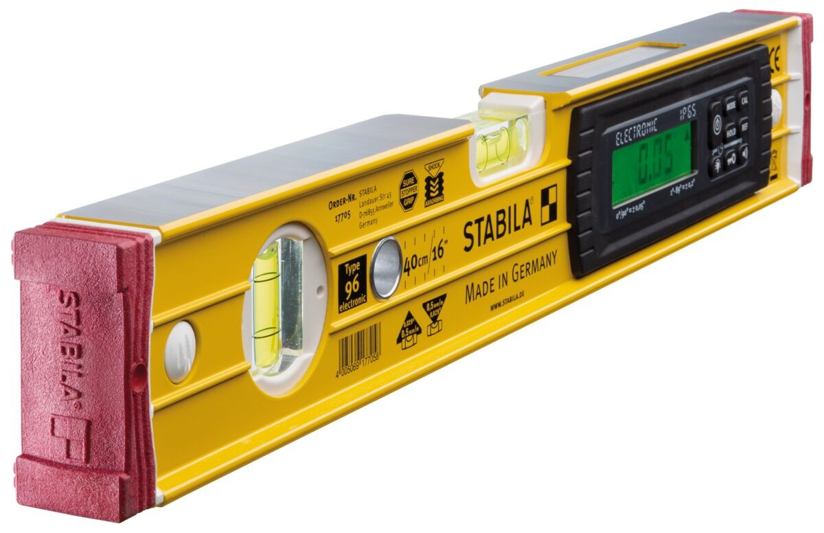 STABILA Elektronik-Wasserwaage 196 IP65 40 cm