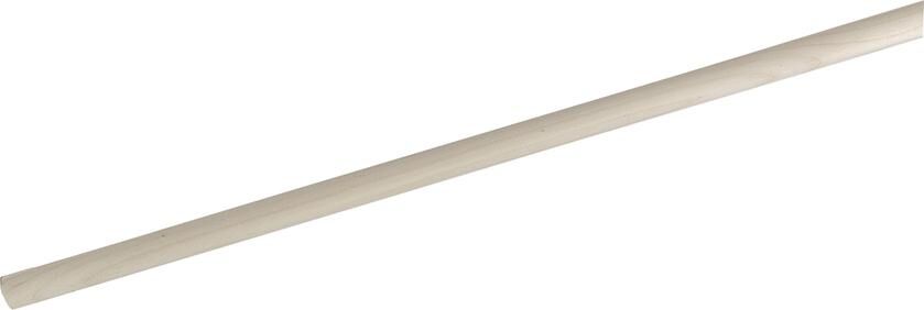 NÖLLE Holzbesenstiel 24mm 160 cm Rundkopf