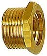 RIEGLER Reduzierung G3/8" G1/8" kurze Ausführung Messing