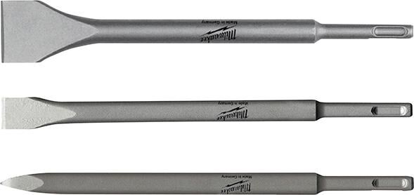 MILWAUKEE Starterset Meißel SDS-plus 3-teilig