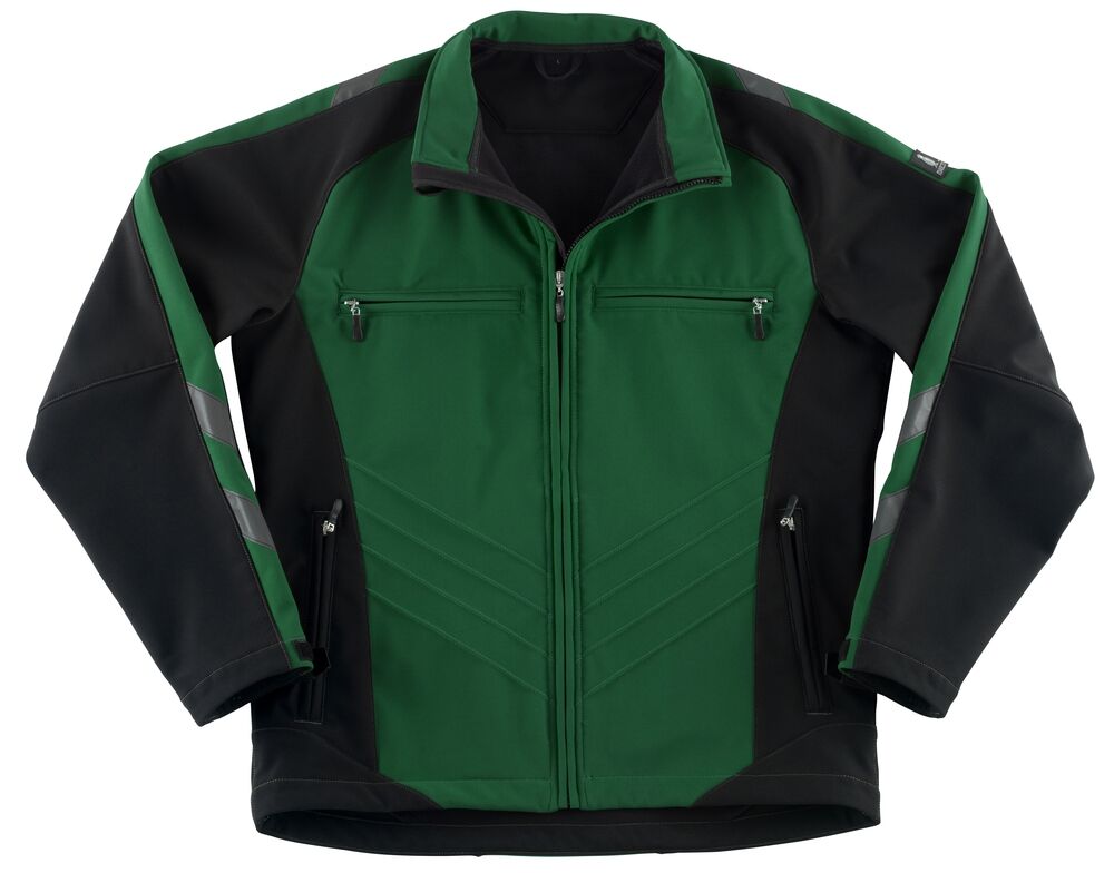 MASCOT Softshelljacke Unique Dresden Gr. M grün/schwarz 12002-149