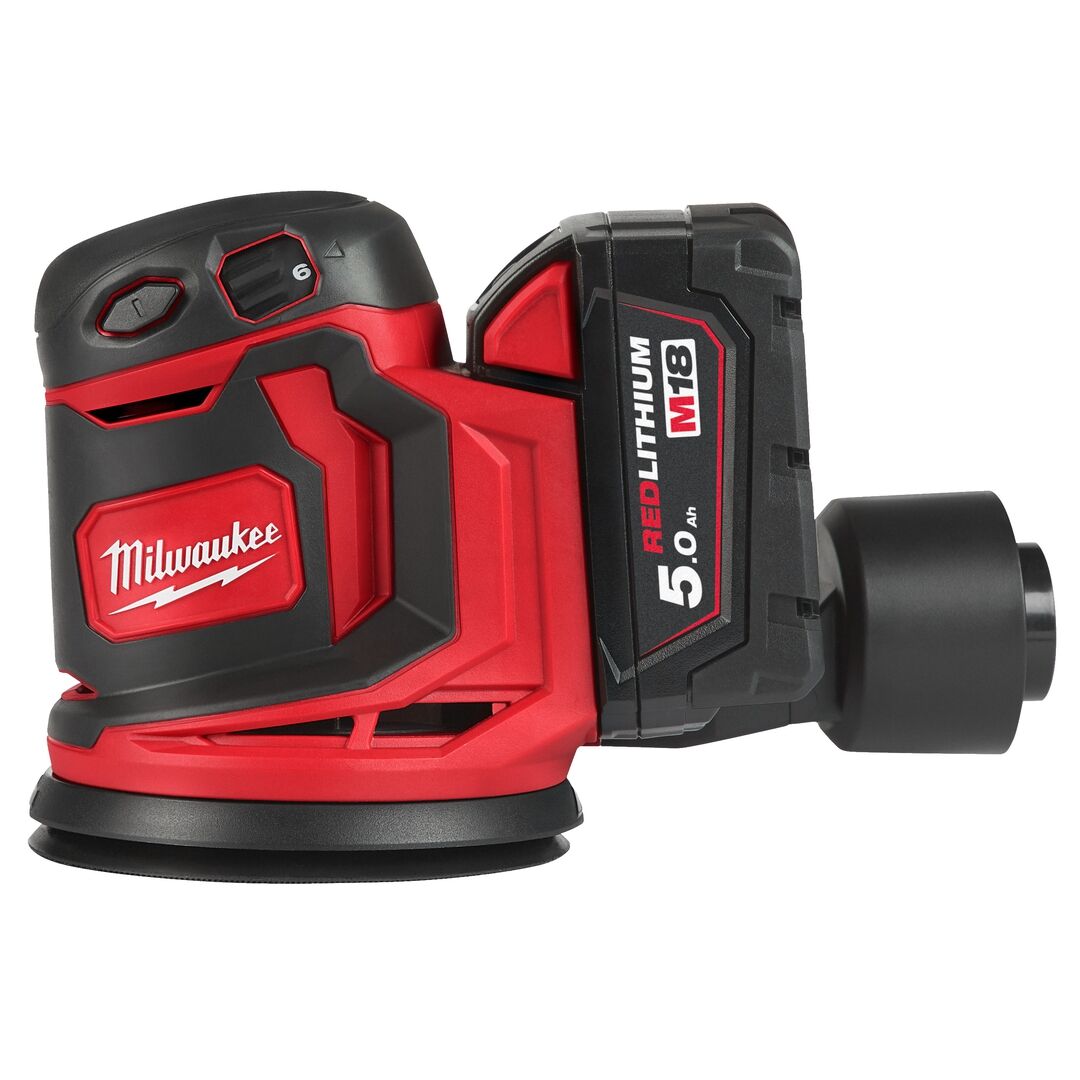 MILWAUKEE Exzenterschleifer M18BOS125-502B
