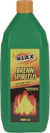 KLAX Brennspiritus 1 Liter Flasche