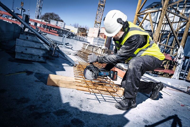 BOSCH Akku-Winkelschleifer EXWS18V-180P solo, in L-BOXX