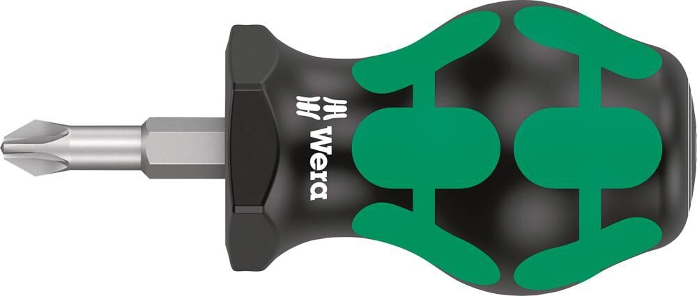 WERA SCHRAUBENDREHER STUBBY PZ02X 25mm