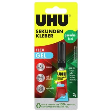 UHU Sekundenkleber SUPERFLEX Gel 3g