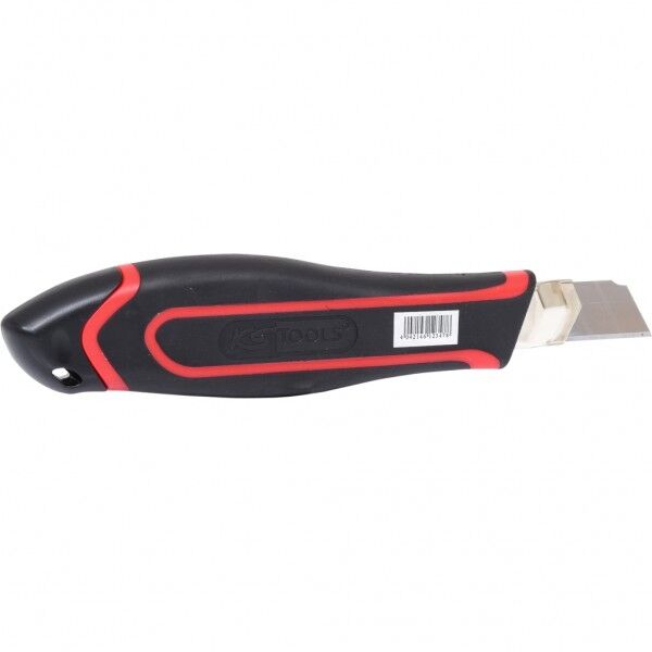 KS TOOLS Cuttermesser 18mm Zwei Komponenten mit Stahlführung