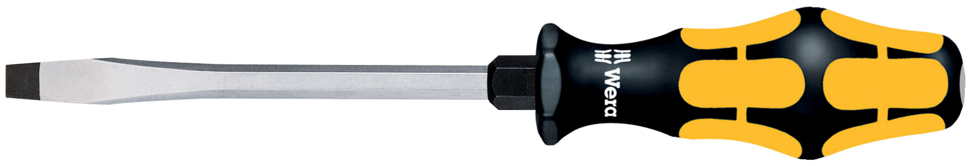 WERA Schlitz-Schraubendreher Schlagkappe 4,5x0,8x 90mm