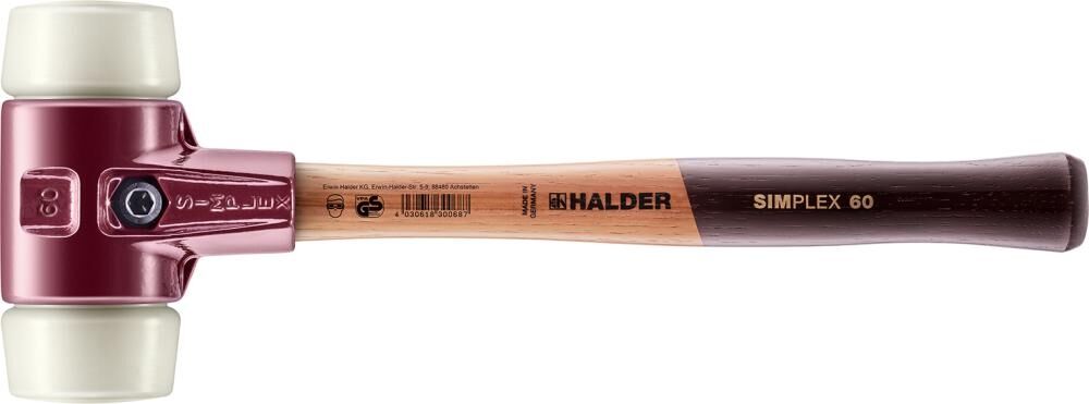 HALDER Schonhammer SIMPLEX Nylon 60mm