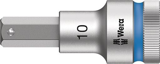 WERA Schraubendrehereinsatz 1/2" 10x60mm sechskant Haltefunktion