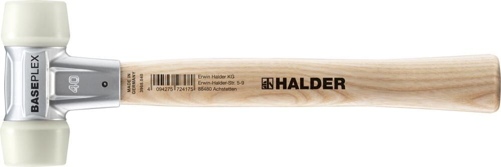 HALDER Schonhammer Baseplex 40mm Nylon