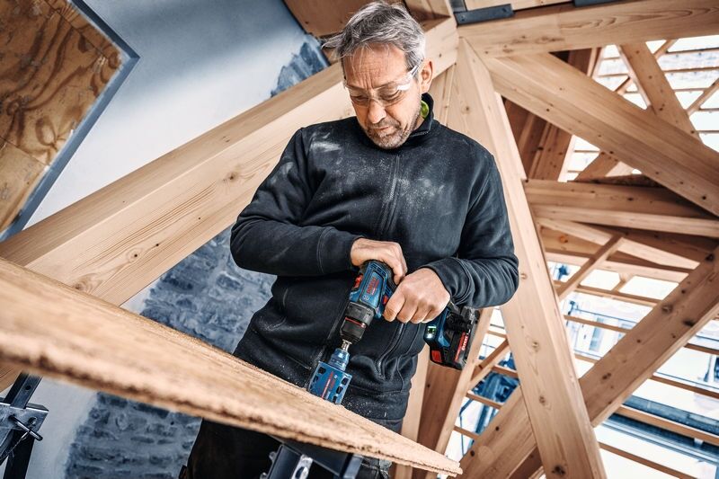 BOSCH EXPERT Akku-Bohrschrauber EXSR18V-90, solo, in L-BOXX