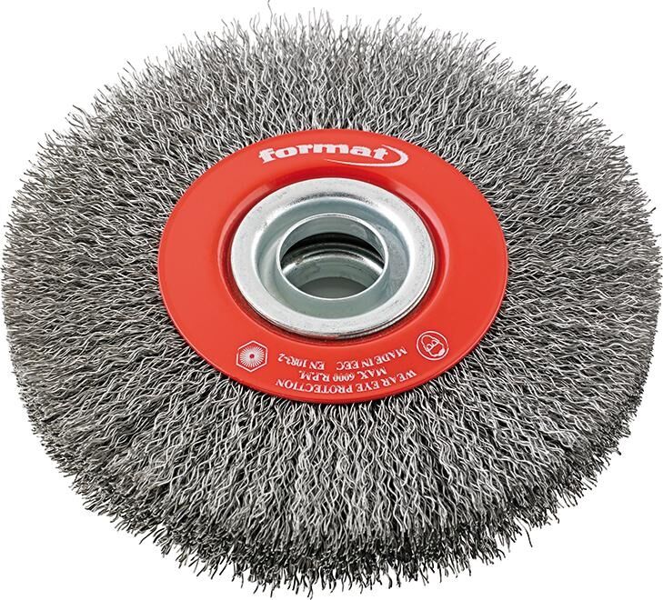 FORMAT Rundbürste Stahldraht 100x20mm