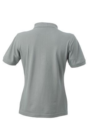 JAMES & NICHOLSON Polo Shirt Damen dark-grey Gr. M