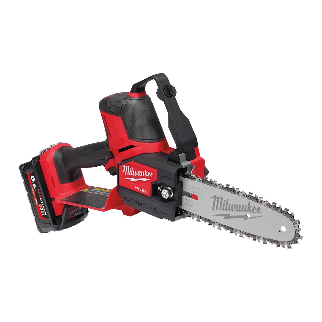 MILWAUKEE Akku-Astsäge M18FHS20-552 2x18V 5Ah Ladegerät HD Box