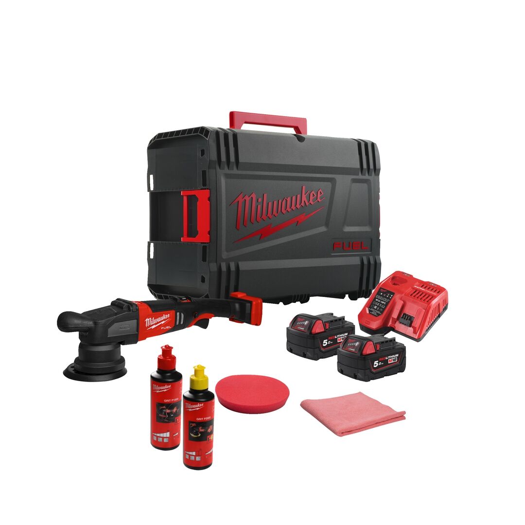 MILWAUKEE Akku-Polierer M18 FROP15-502X KIT
