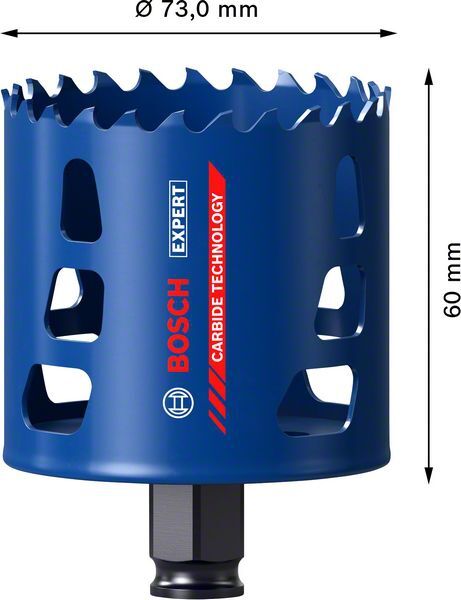 BOSCH Lochsäge EXPERT ToughMaterial 73mm