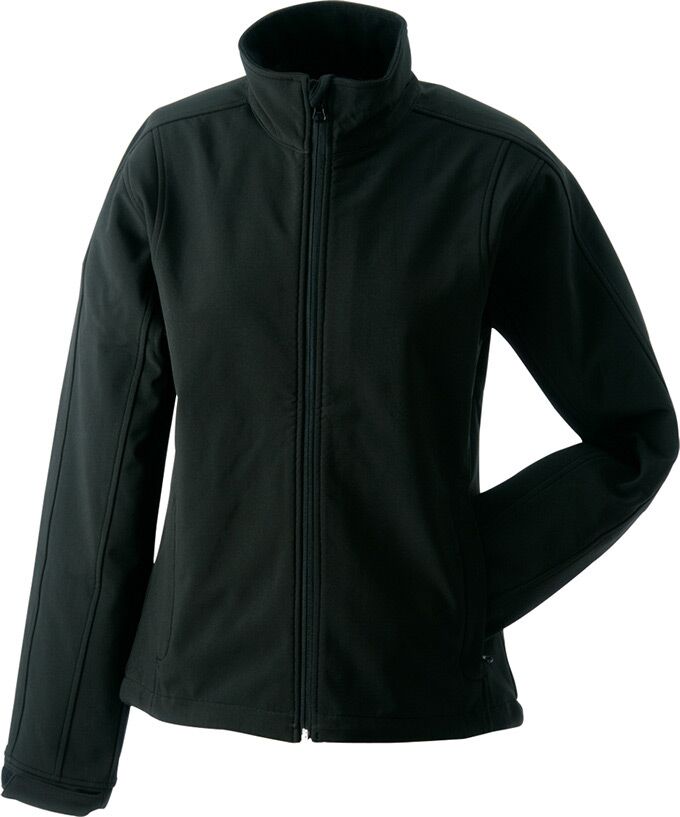 JAMES & NICHOLSON JN Ladies Softshell Jacket JN137 95%PES/5%EL black Größe S