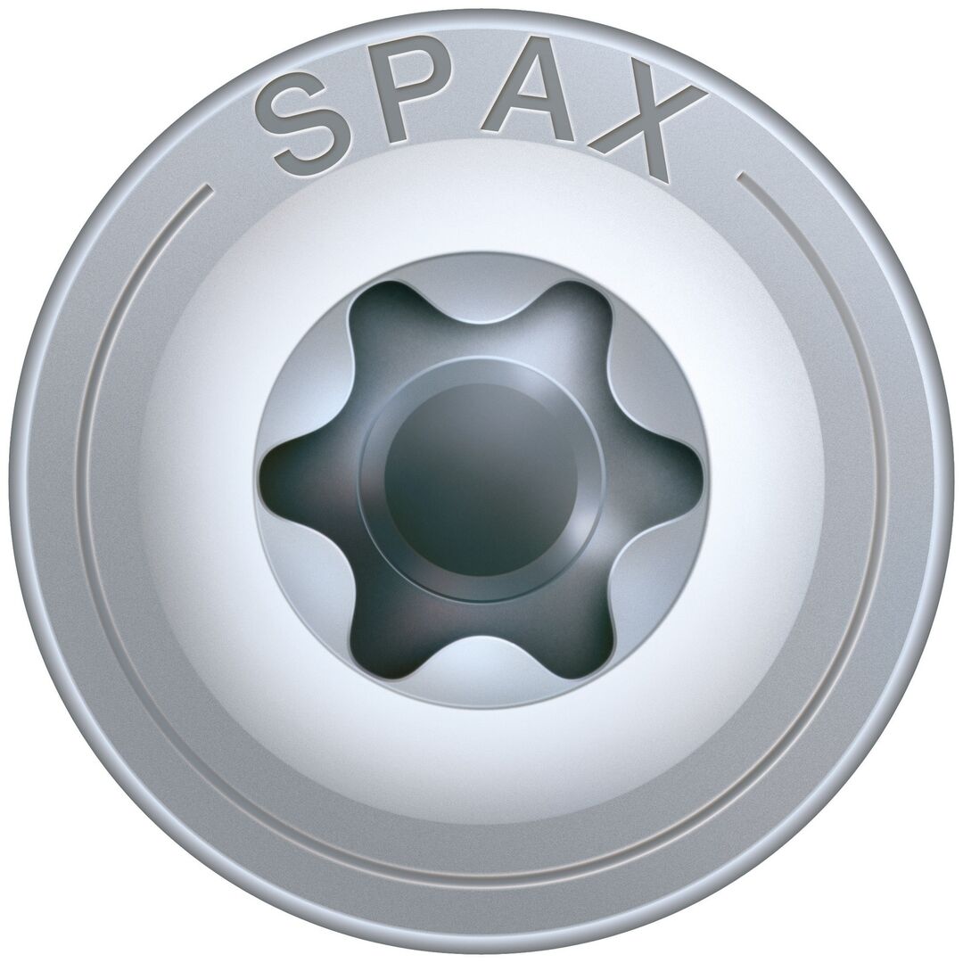 SPAX Holzbauschraube T40 8x300mm Tellerkopf Teilgewinde T-STAR+ 4CUT WIROX 50 Stück