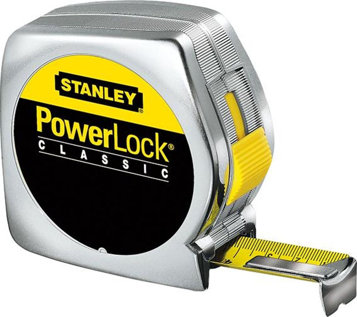 STANLEY Taschenbandmaß Powerlock mit Kunststoffgehäuse 5m 19mm breit