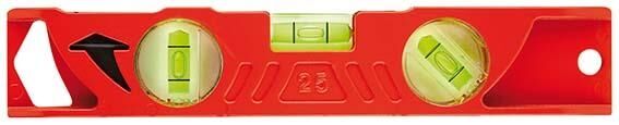 FORMAT Magnet-Wasserwaage 25cm 3 Libellen