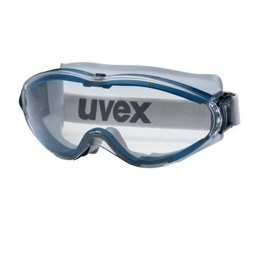 UVEX Vollsichtbrille ultrasonic exc. AS AF klar blau/grau 9302.600