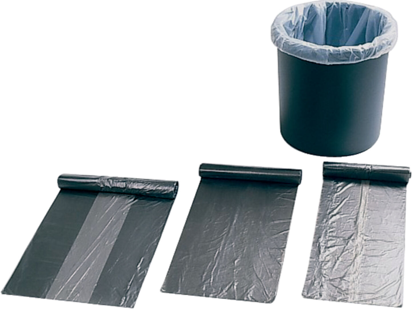 Müllbeutel 60l transparent 63x74cm