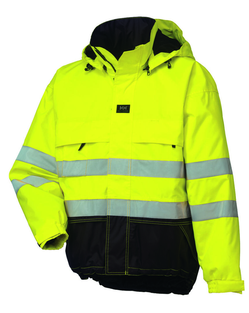 HELLY HANSEN Warnschutzparka LUDVIKA warngelb/anthrazit Gr. XXL