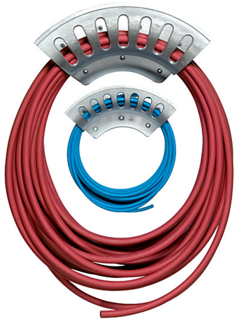 RIEGLER Schlauchhalter Alu Größe" klein"