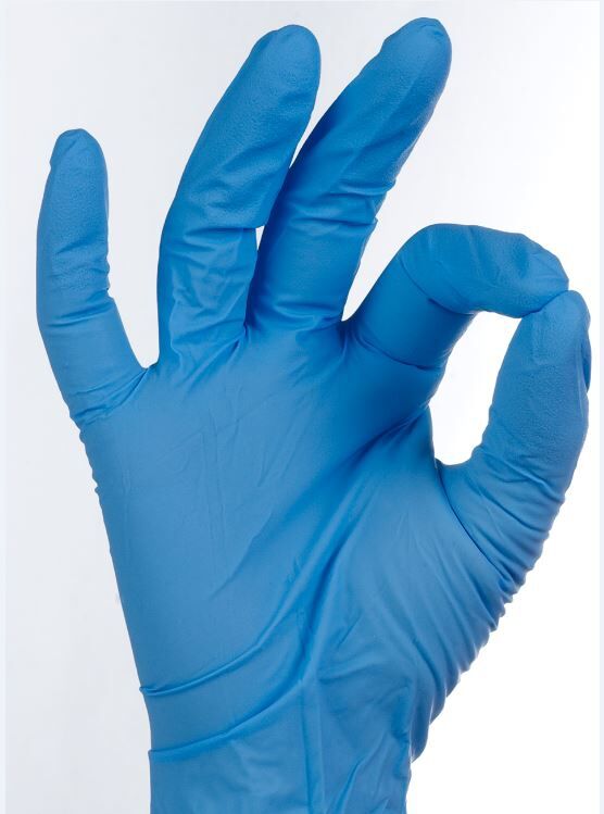 TEGERA Nitril-Einweghandschuh 84501 Gr. 11 Box a 100 Stk. ungepudert 0,10mm