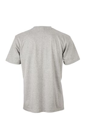 JAMES & NICHOLSON T-Shirt Gr. XL Rundhals Medium grey-heather