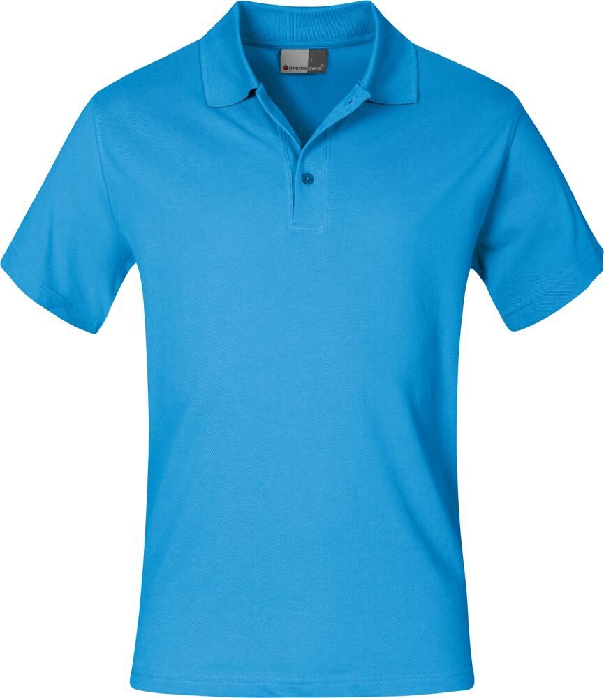 PROMODORO Polo Shirt Gr. M turquoise