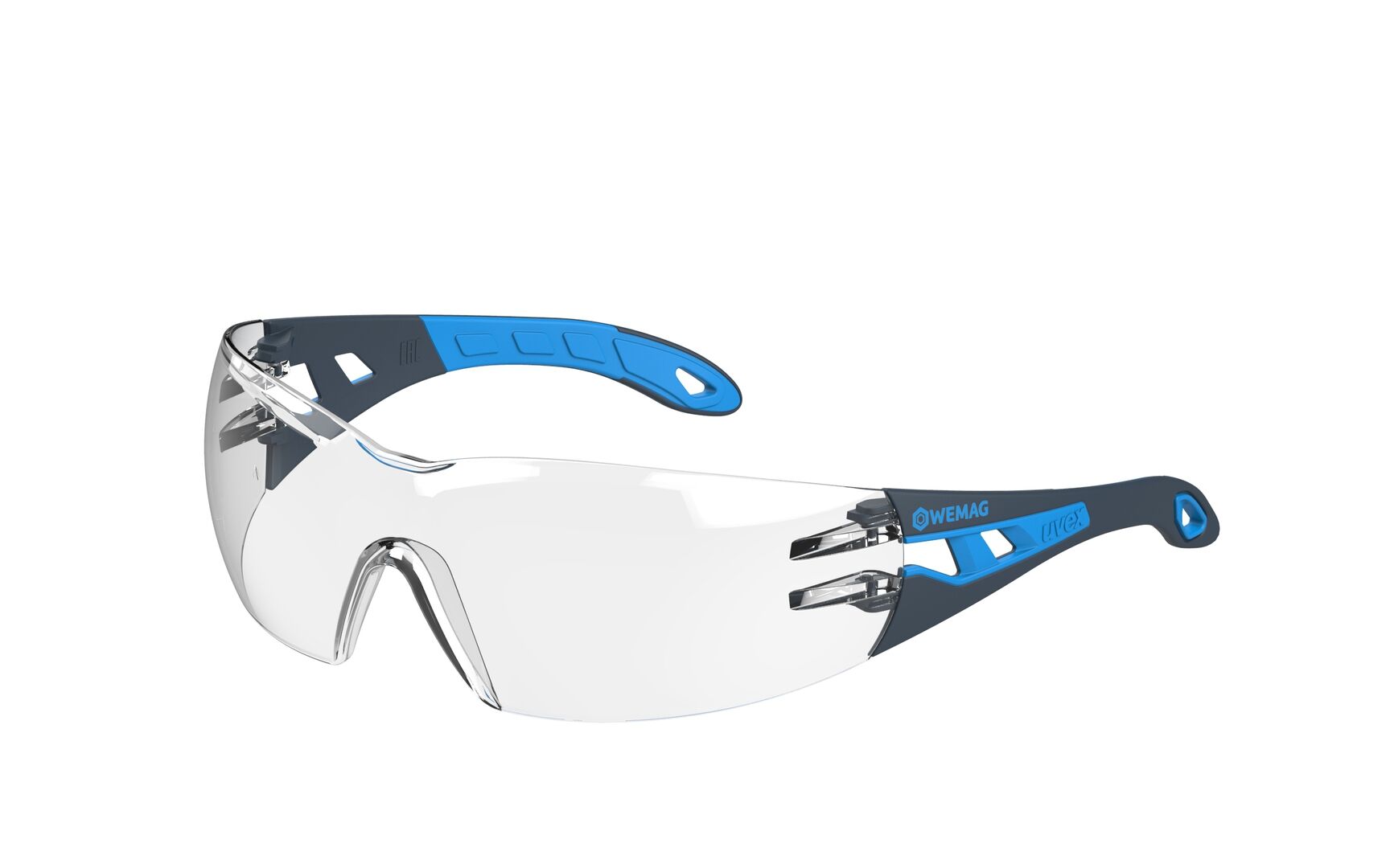 UVEX Schutzbrille pheos extr. AS AF grau 23% schwarz/grau 9192.281