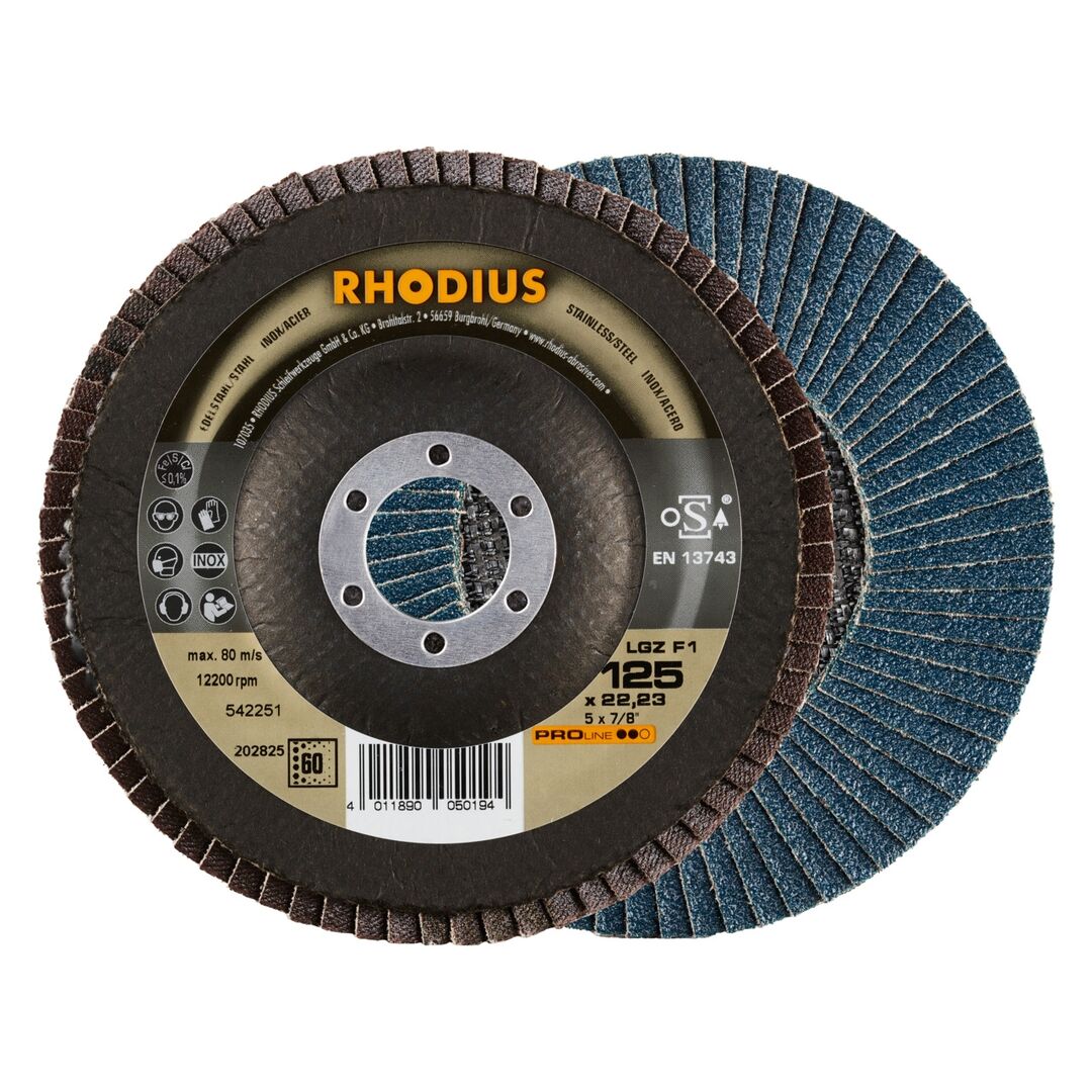 RHODIUS Lamellenschleifsch.LGZ F1 125mm K 60