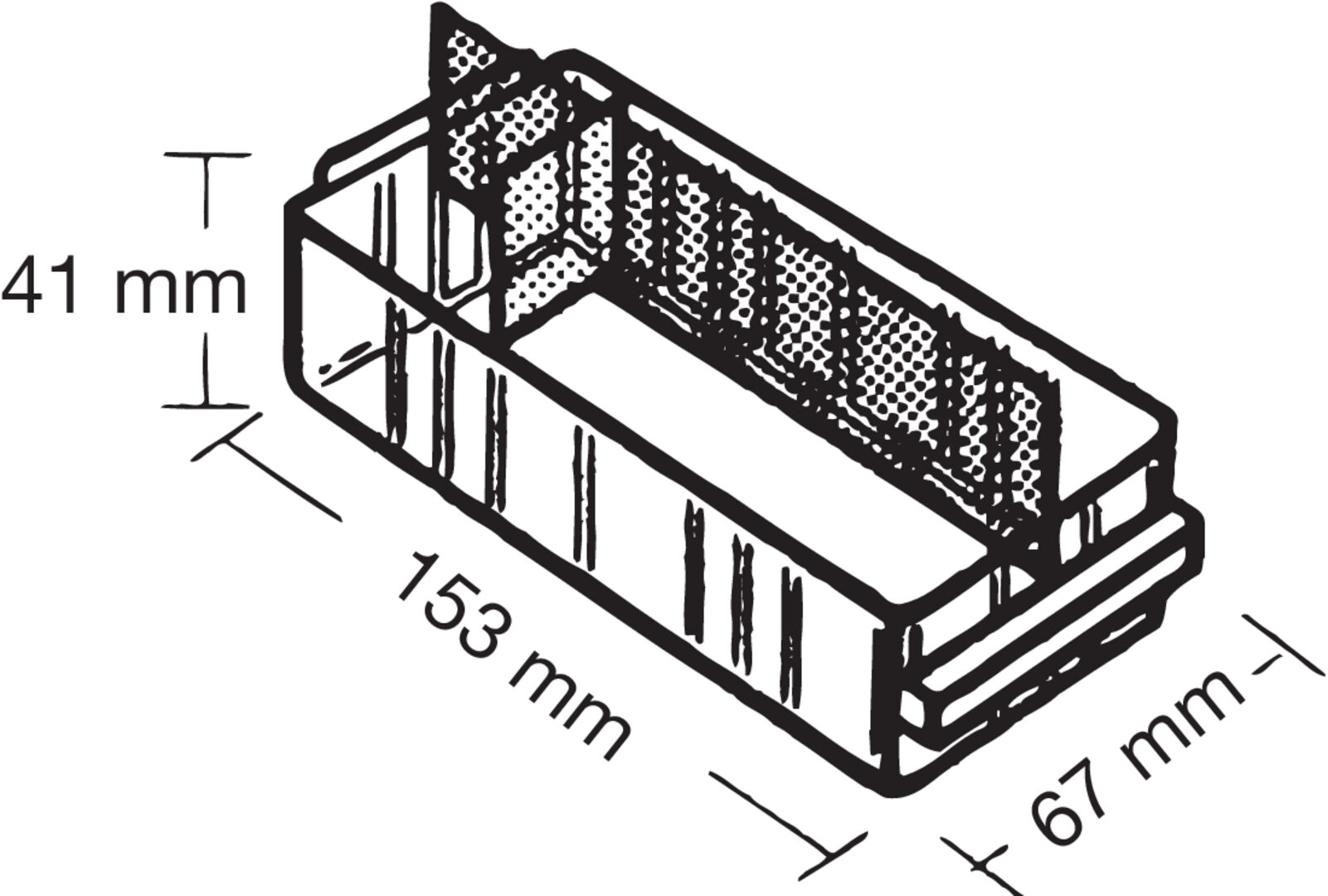 RAACO Etiketten Set a 48 Stk. für Schublade Typ B
