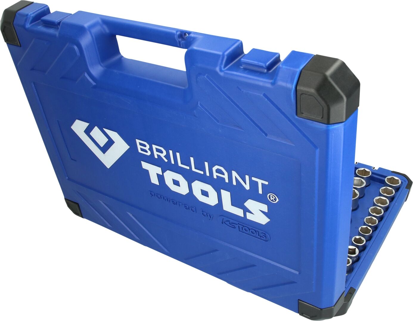 BRILLIANT TOOLS Steckschlüssel Set 1/4" 3/8" 1/2" 172-teilig