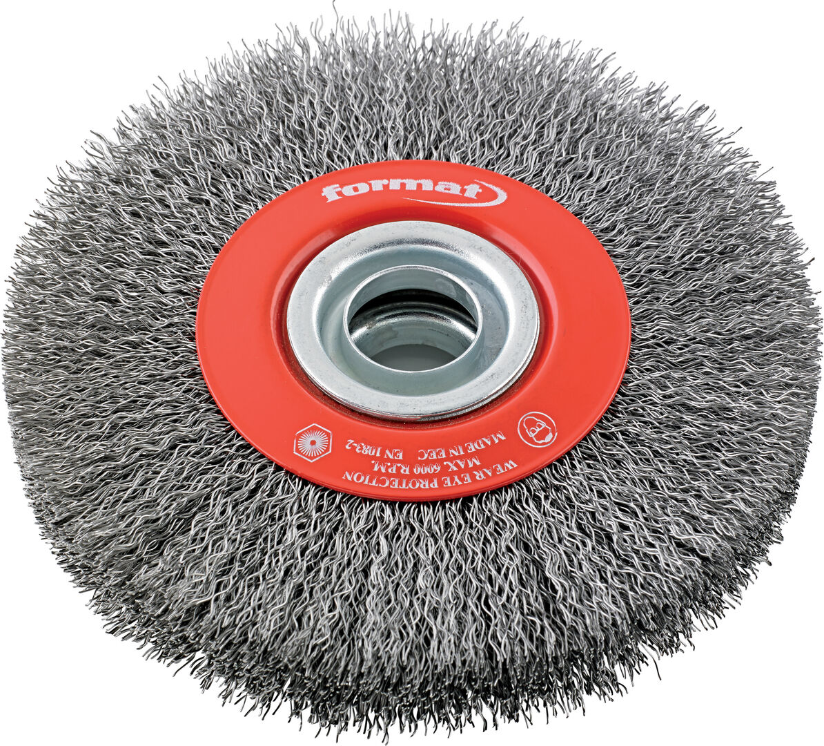 FORMAT Rundbürste Stahldraht 125x22mm
