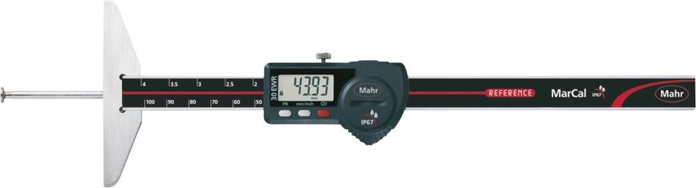 MAHR Tiefenmessschieber digital 100/0,01mm IP67