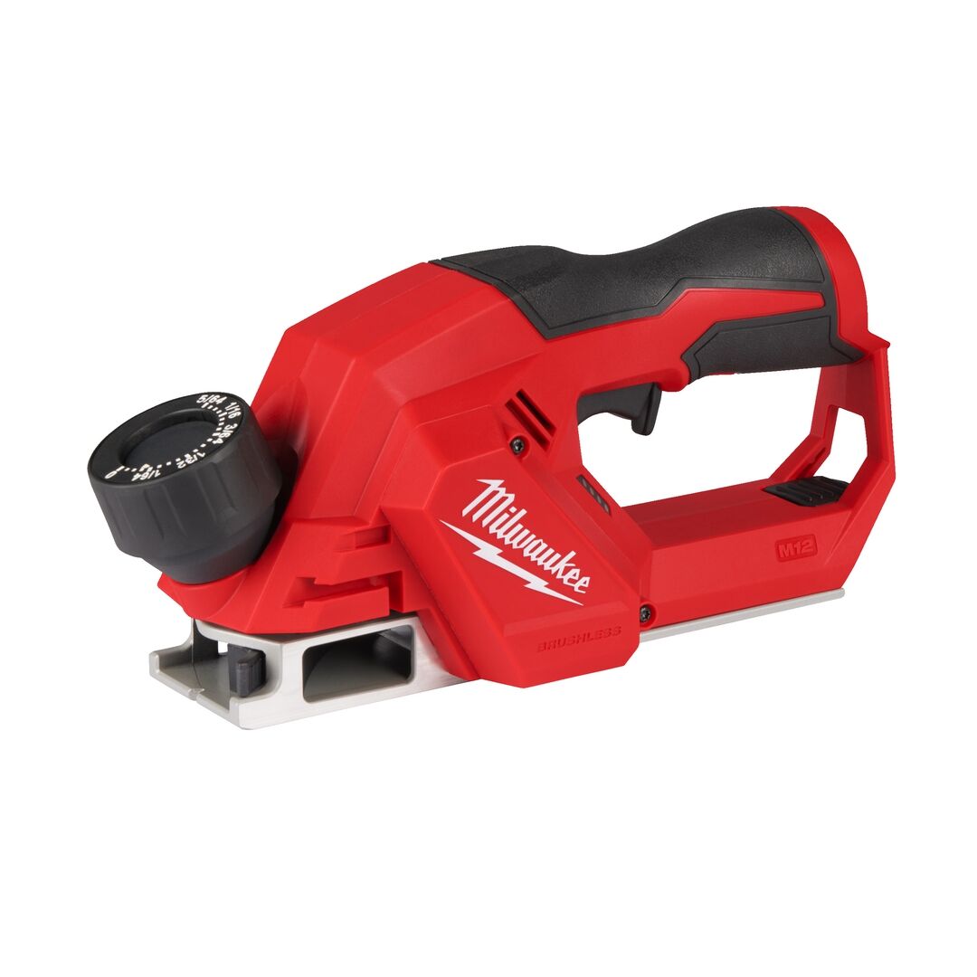 MILWAUKEE Akku-Hobel M12BLP-402X 2x12V 4Ah Ladegerät in HD Box