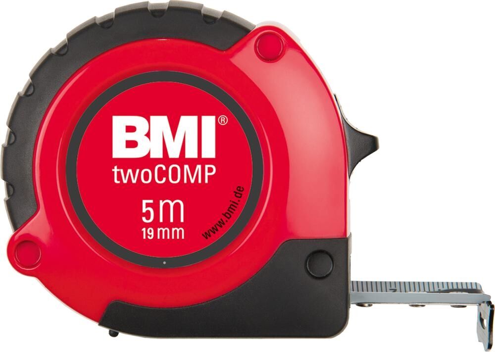 BMI Taschenbandmaß twoCOMP 5m x 19mm