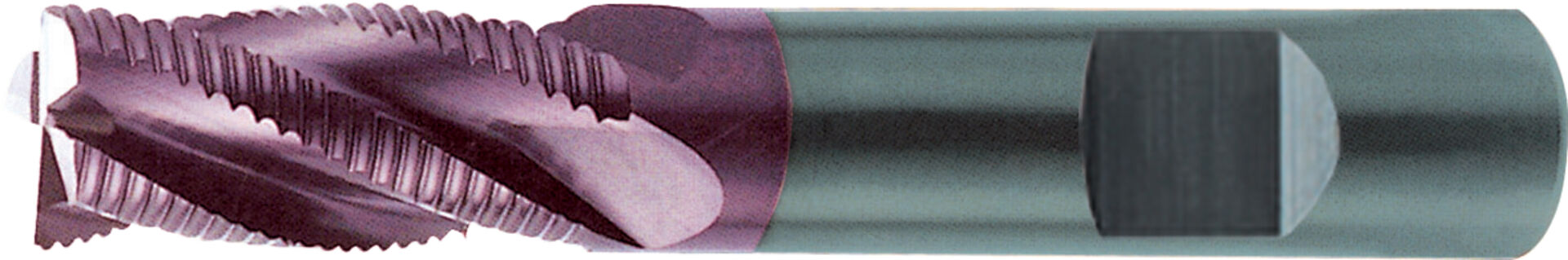 FORMAT Schruppfräser DIN6527L VHM TiALN 12,0mm HB Z 4 HR