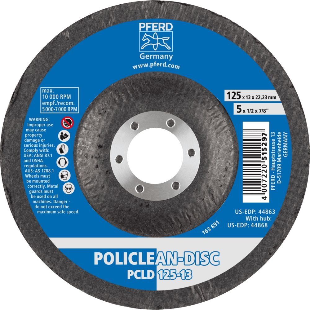 PFERD Disc Policlean PCLD 125x13mm