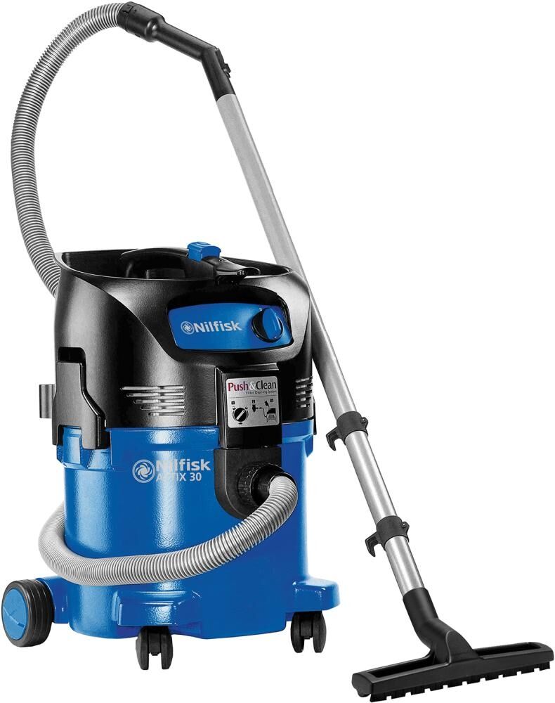 NILFISK Nass-/Trockensauger ATTIX 30-01 mit Push & Clean Funktion