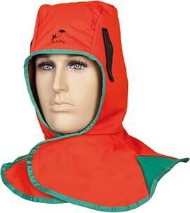WELDAS Kopf- & Nackenschutz Stoff orange 23-6690