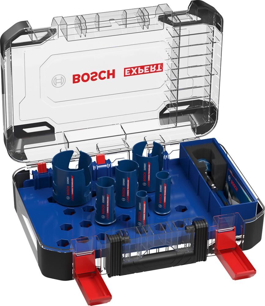 BOSCH Lochsägen Set Expert Construction Material 9-teilig