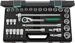 STAHLWILLE Steckschlüssel Set 1/2" SW 8-32mm 31-teilig