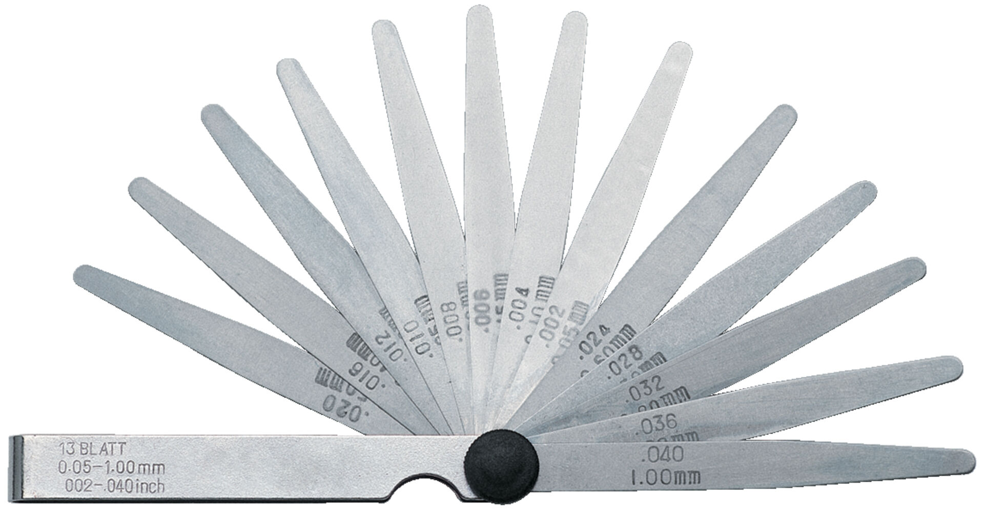 FORMAT Präzisions-Fühlerlehre 21 Bl. 0,05-2,0mm
