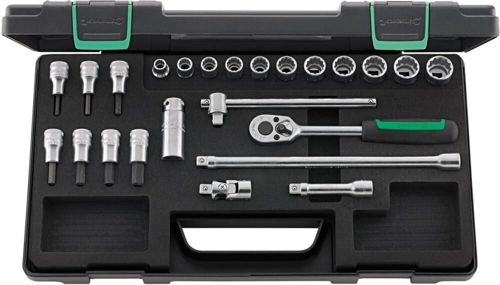 STAHLWILLE Steckschlüssel Set 3/8" 24-teilig 45/49/19/5 KN