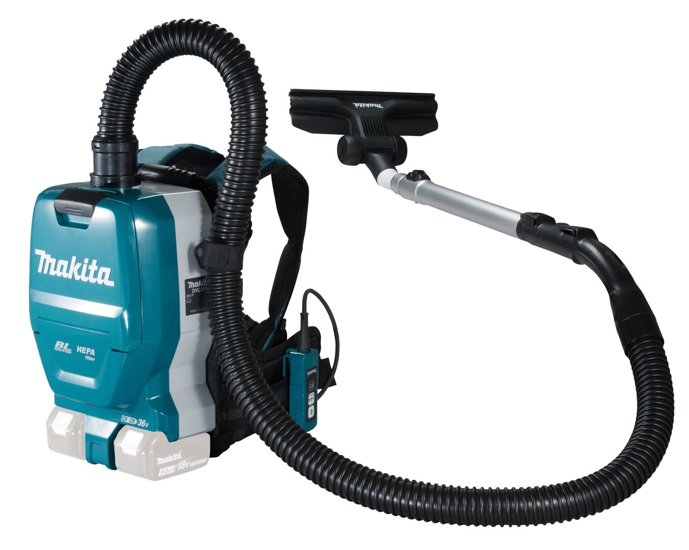MAKITA Akku-Rucksacksauger solo DVC261ZX15